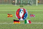  Pack Banderas Eurocopa 2016