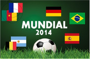  Banderas Mundial 2014